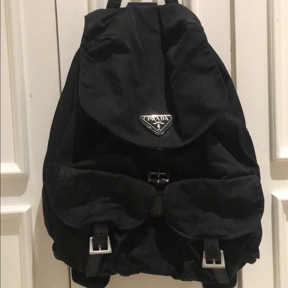 Prada mini backpack!